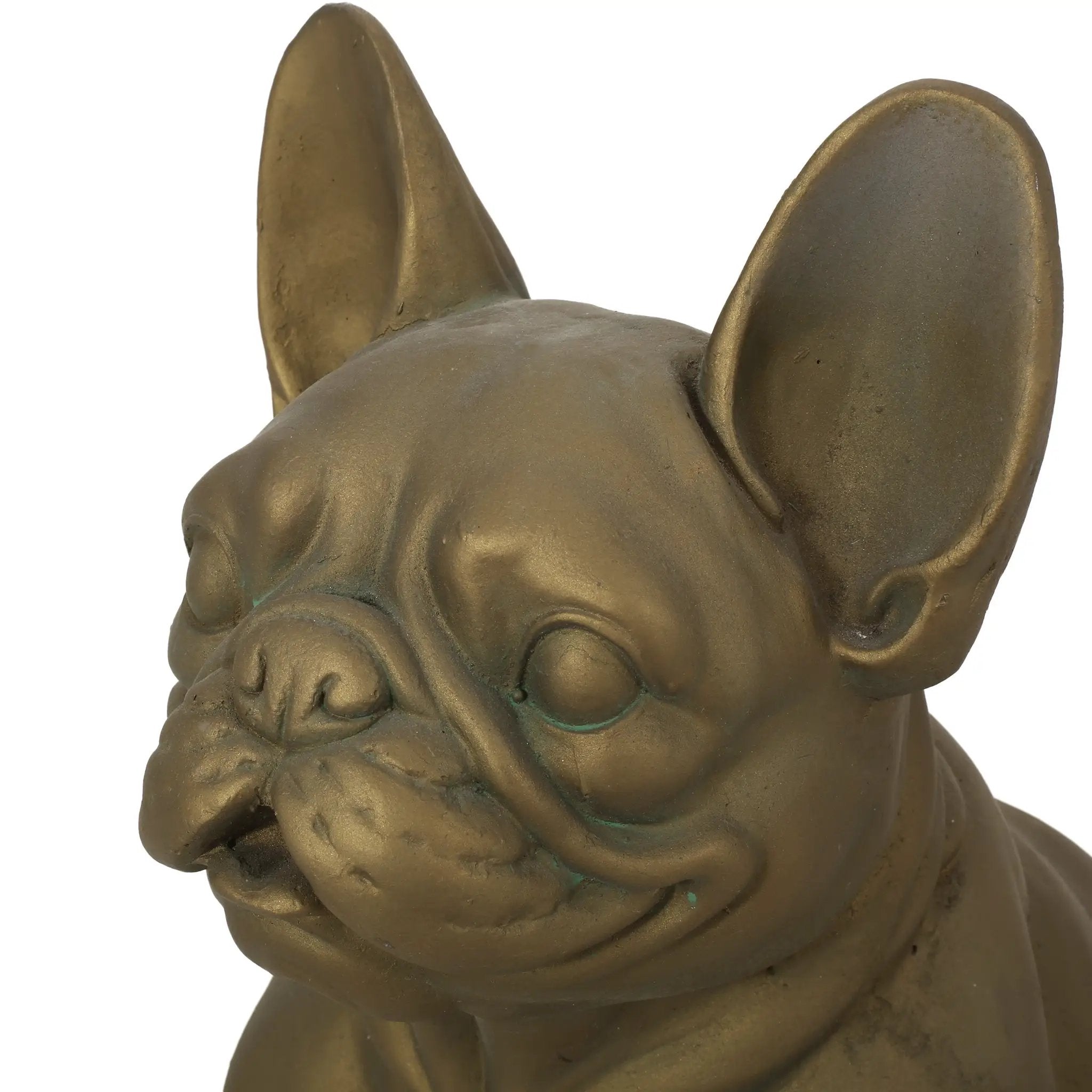Dog Garden Sculpture, Outdoor French Bulldog Garden Statue by HouseOfZazla