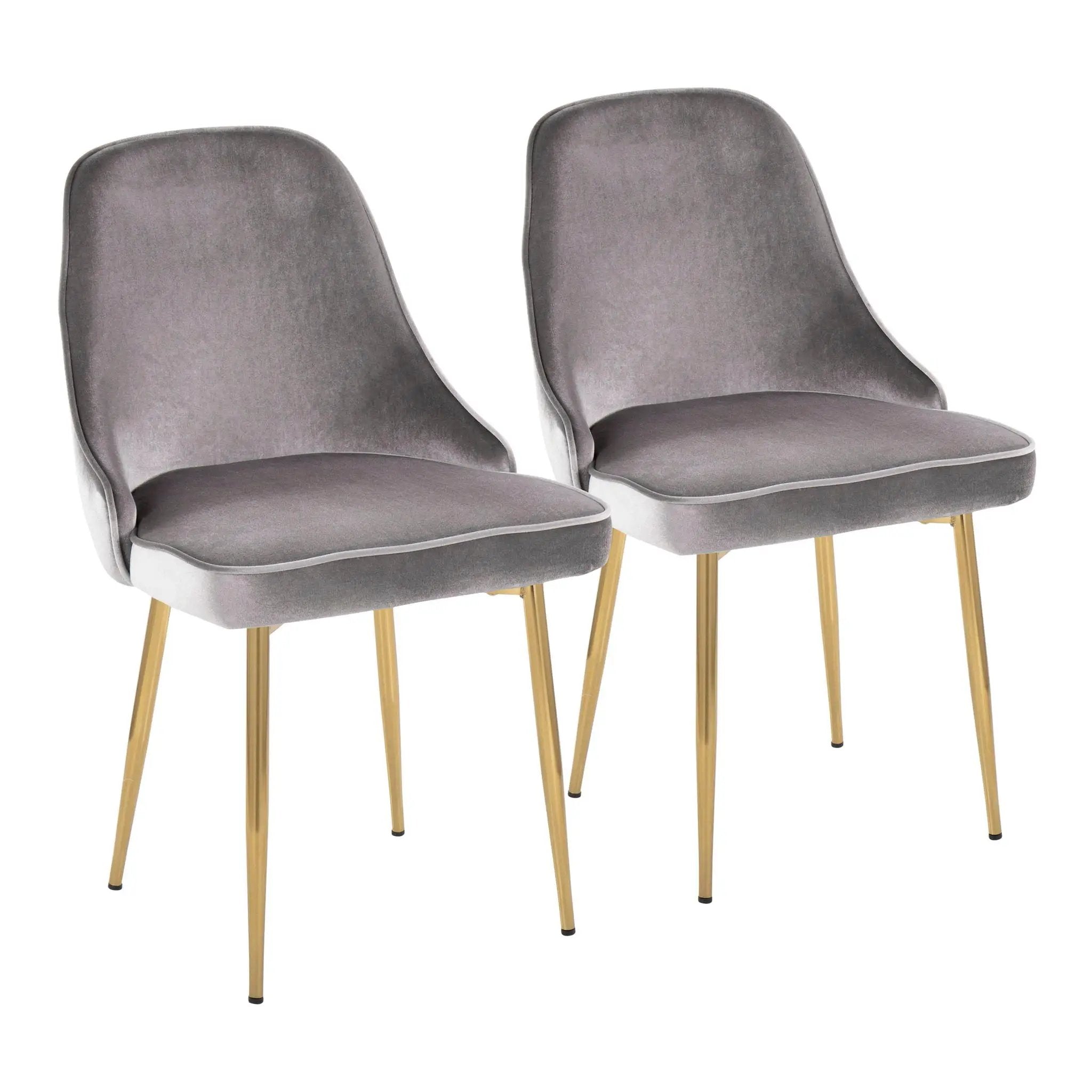 Marcel - Contemporary / Glam Dining Chair (Set of 2) by Unique Piece Furniture