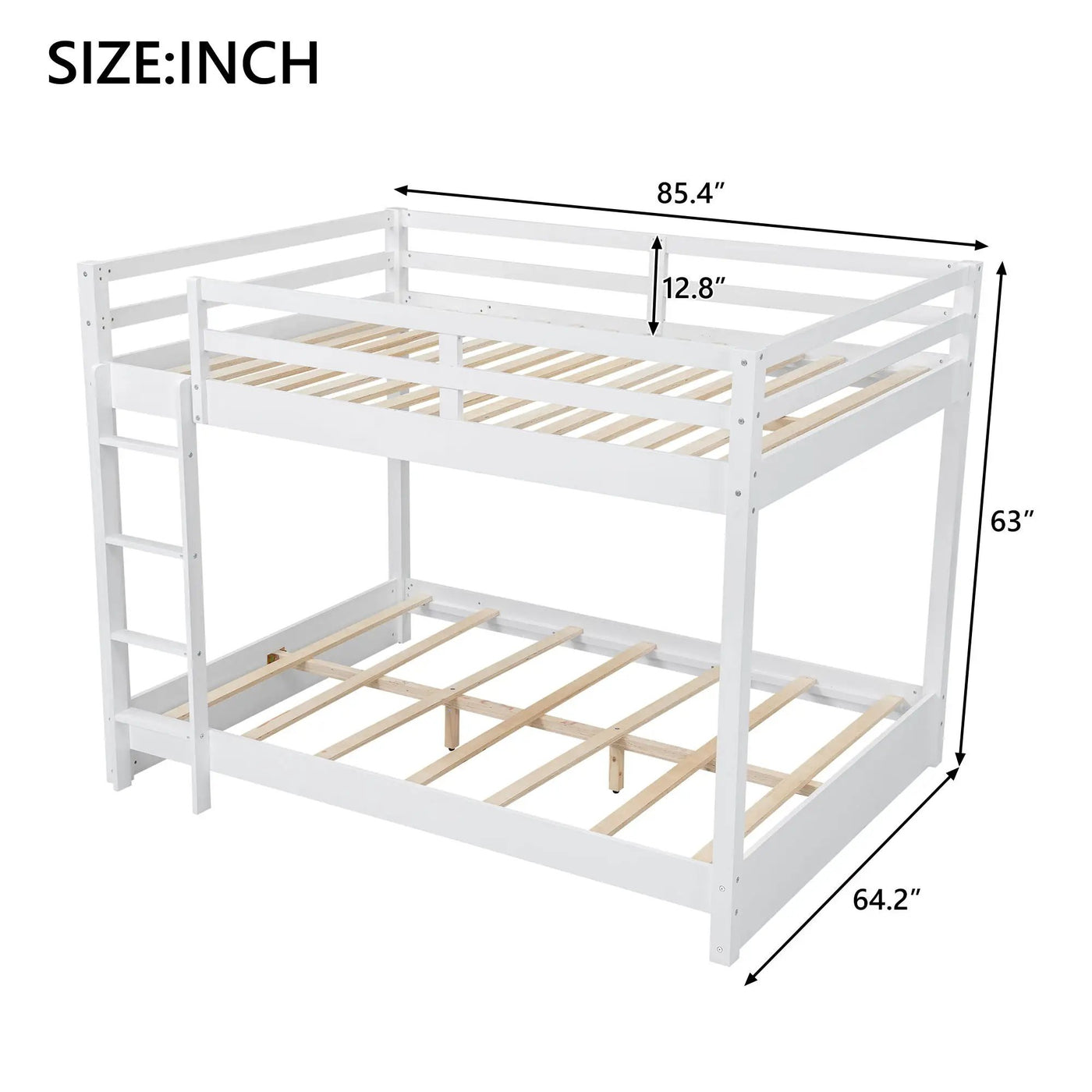 Sturdy Bunk Bed With Ladder by HouseOfZazla