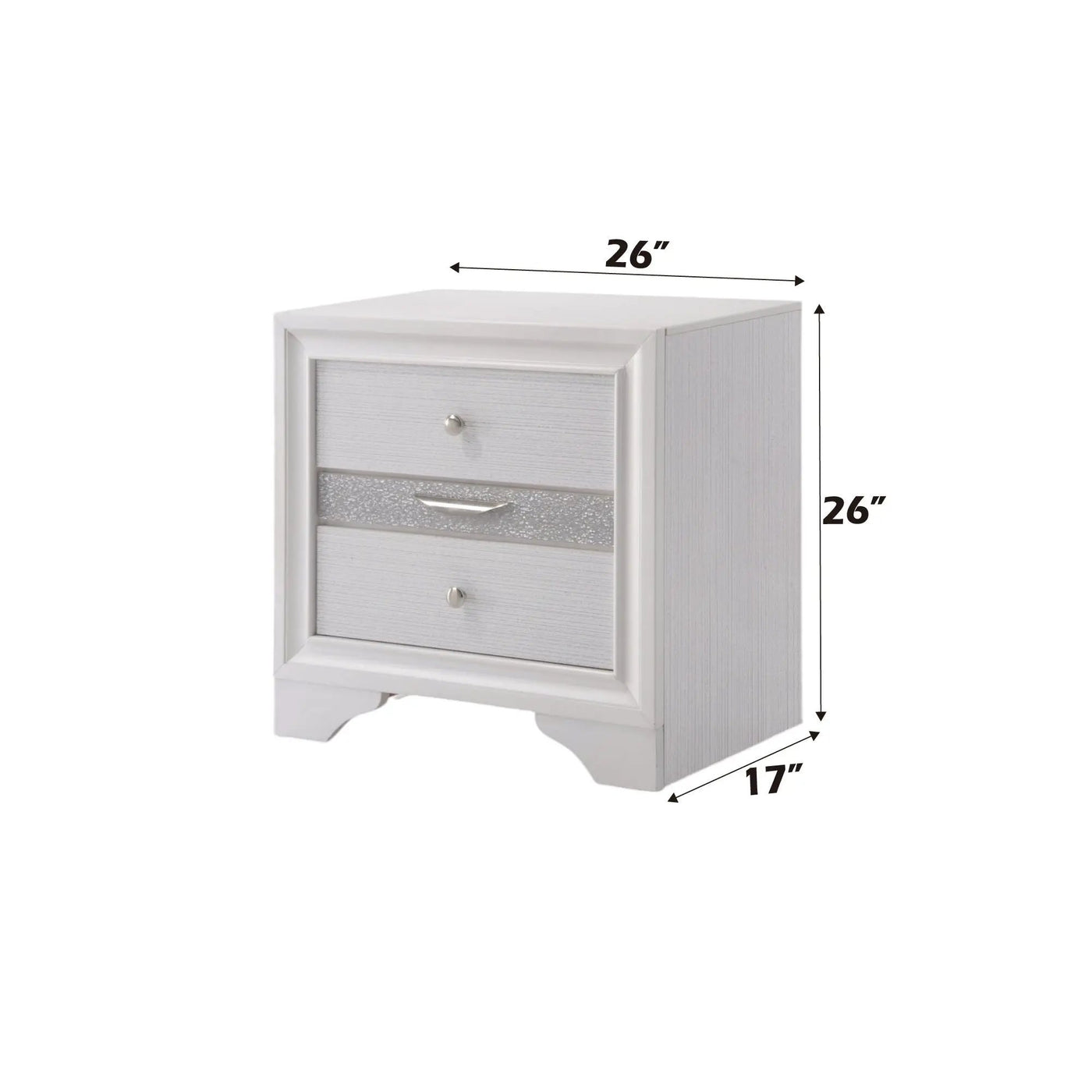 Naima - Chic Design Nightstand by Unique Piece Furniture
