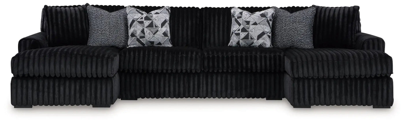 Midnight-Madness - Sectional Set by Unique Piece Furniture