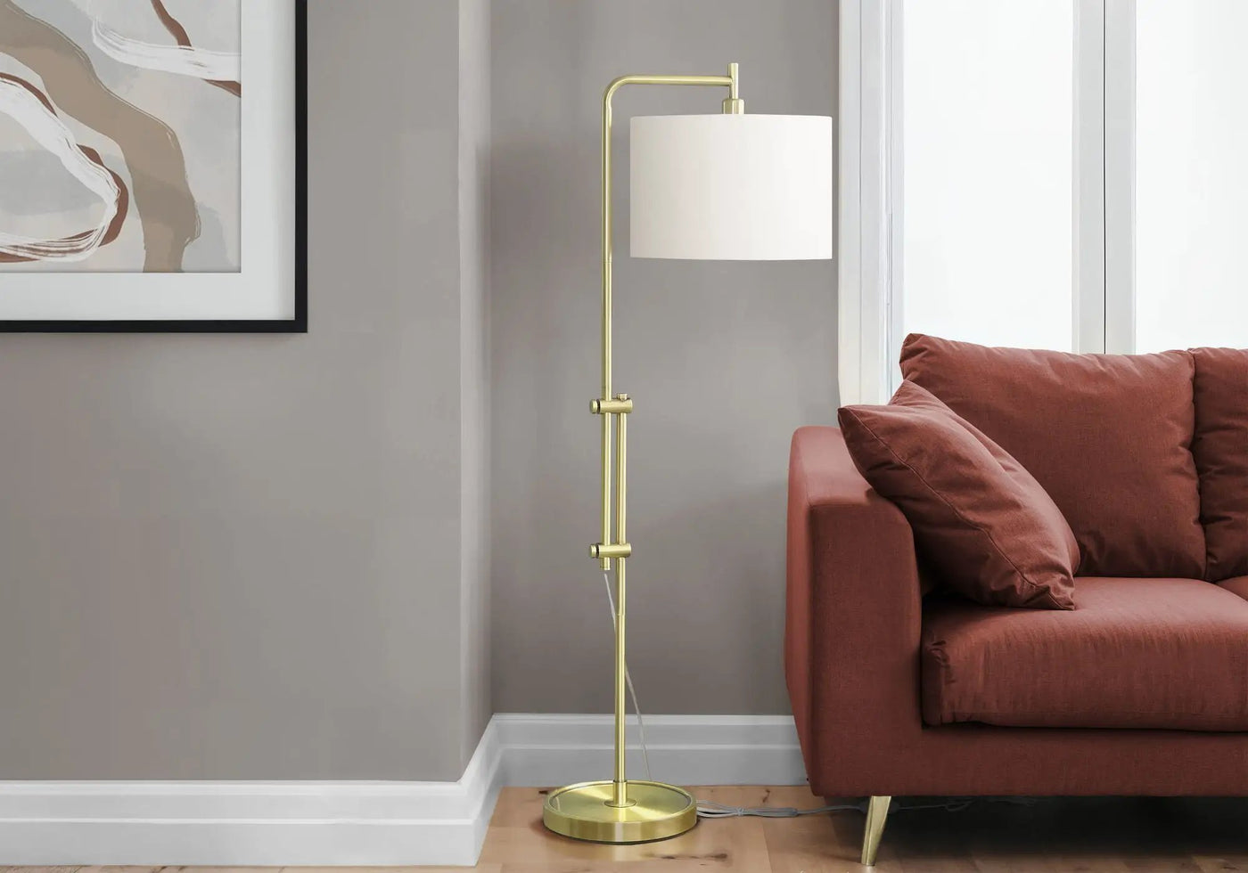 Lighting Metal Floor Lamp by HouseOfZazla