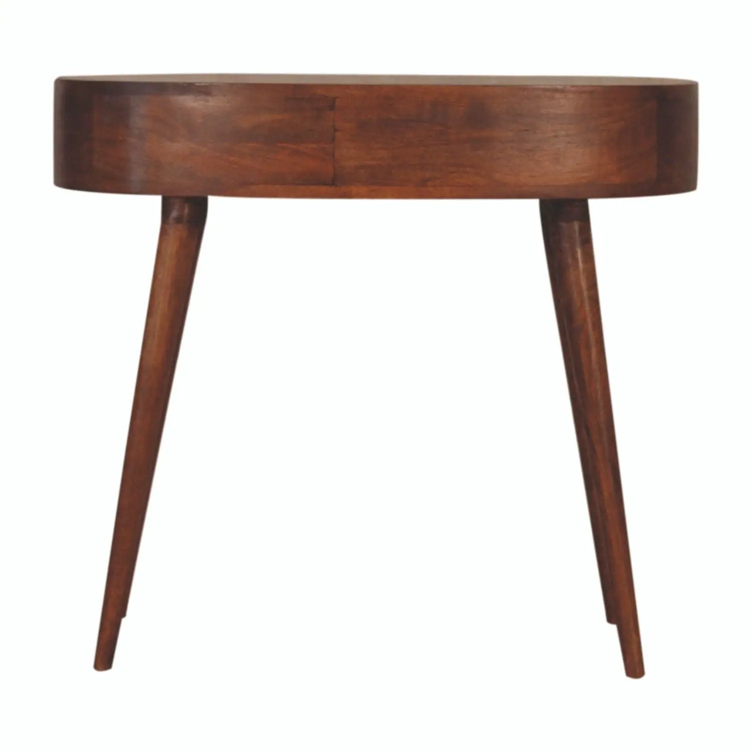 Rounded Writing Desk - Chestnut by HouseOfZazla