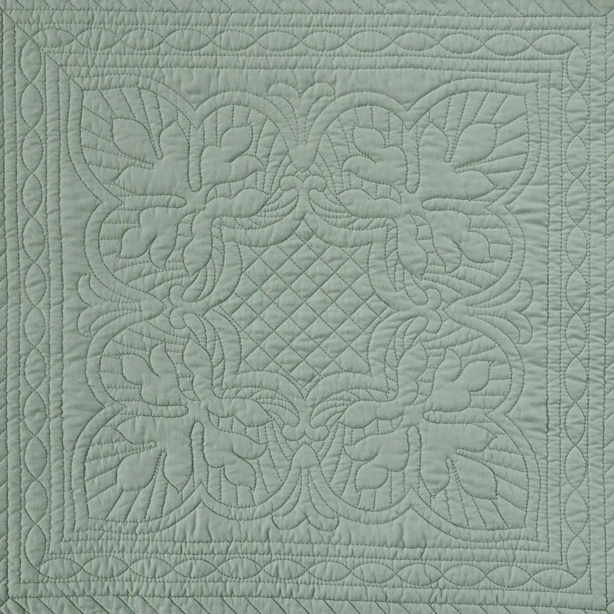 6 Piece Reversible Scalloped Edge Daybed Cover Set - Seafoam by HouseOfZazla