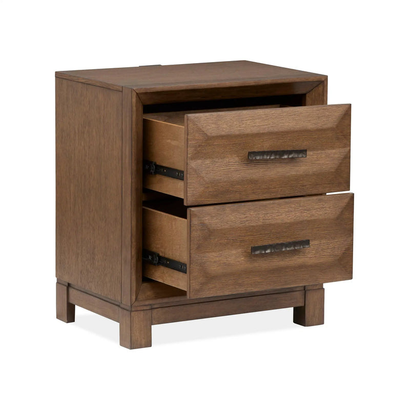 Callisto - Drawer Nightstand - Bourbon Brown by Unique Piece Furniture