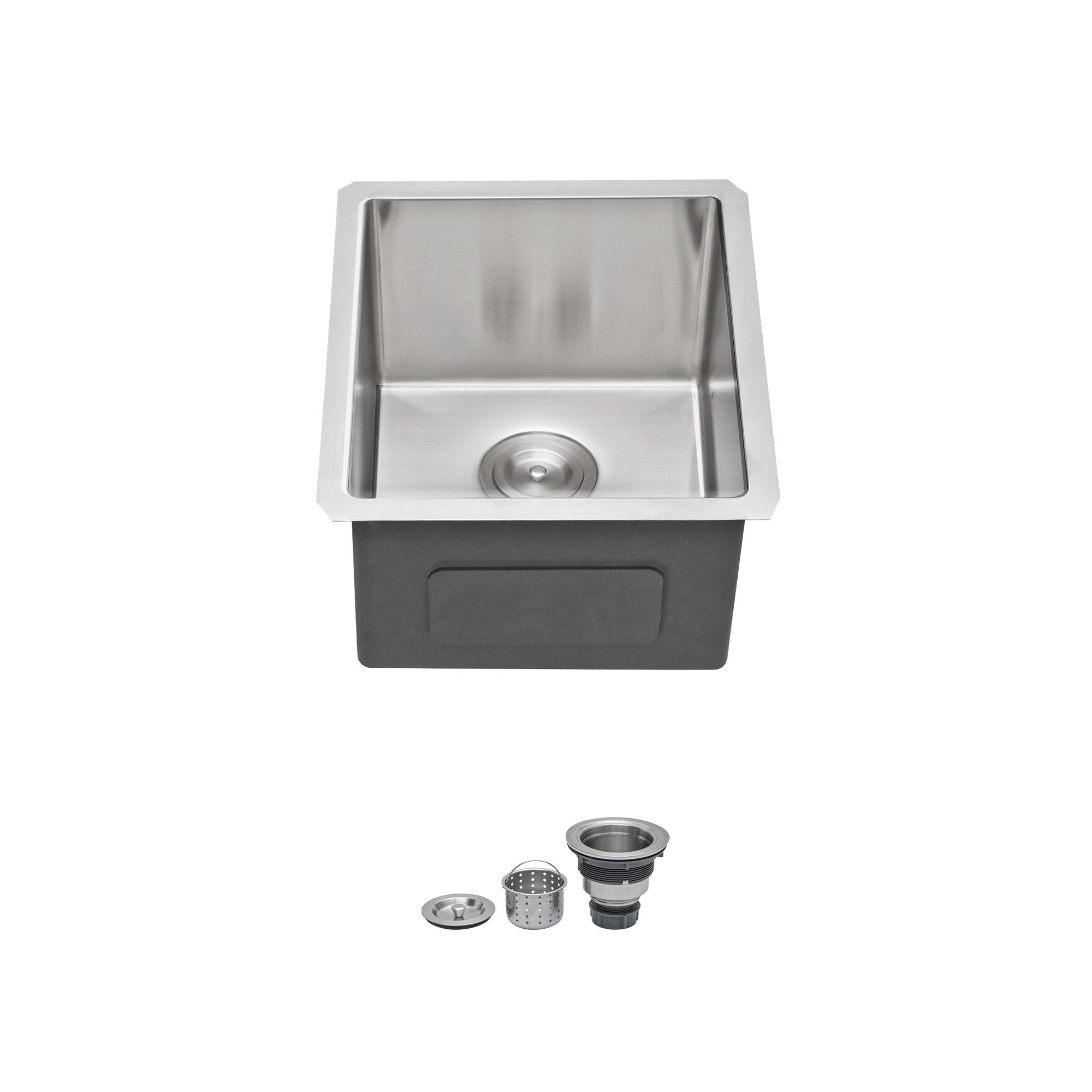 Undermount Stainless Steel Kitchen Sink, Deep Single Bowl Basin by HouseOfZazla