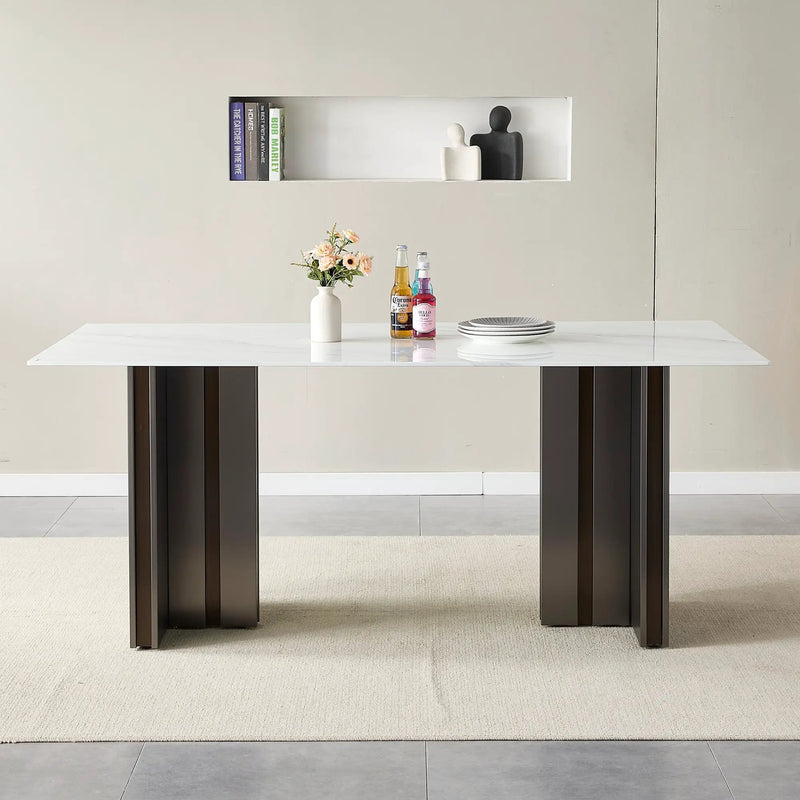 69.30 Inch Rectangular Dining Table by HouseOfZazla