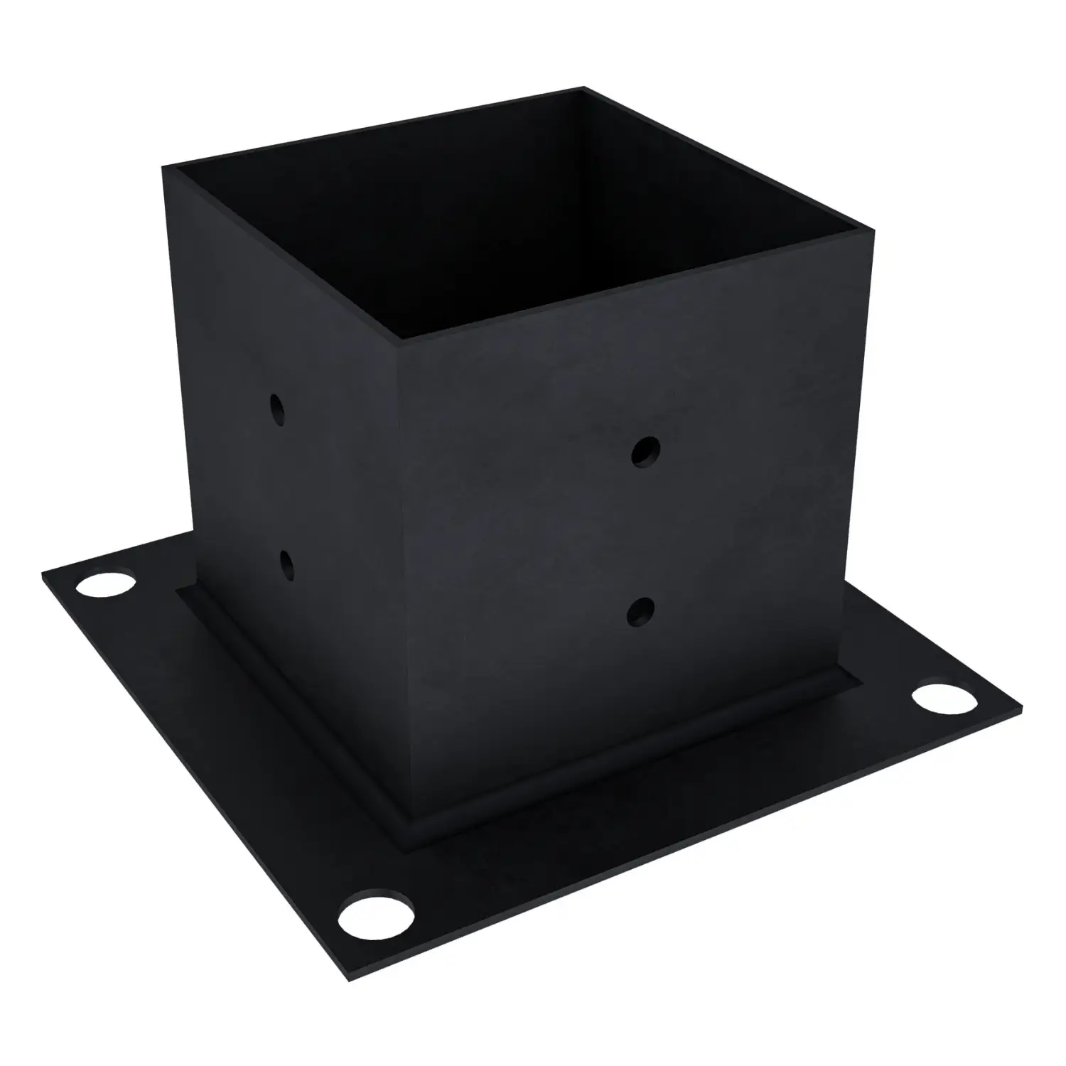 Pergola Base Bracket (for 4x4 Wood Posts) by Zen Pergolas