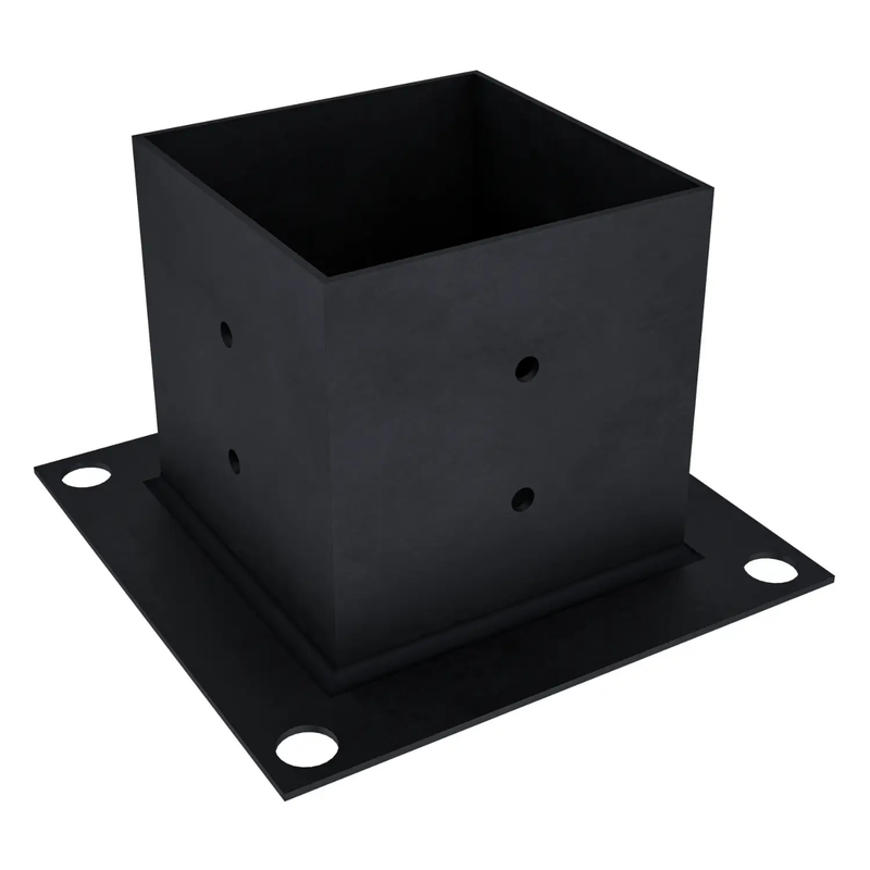 Pergola Base Bracket (for 4x4 Wood Posts) by Zen Pergolas