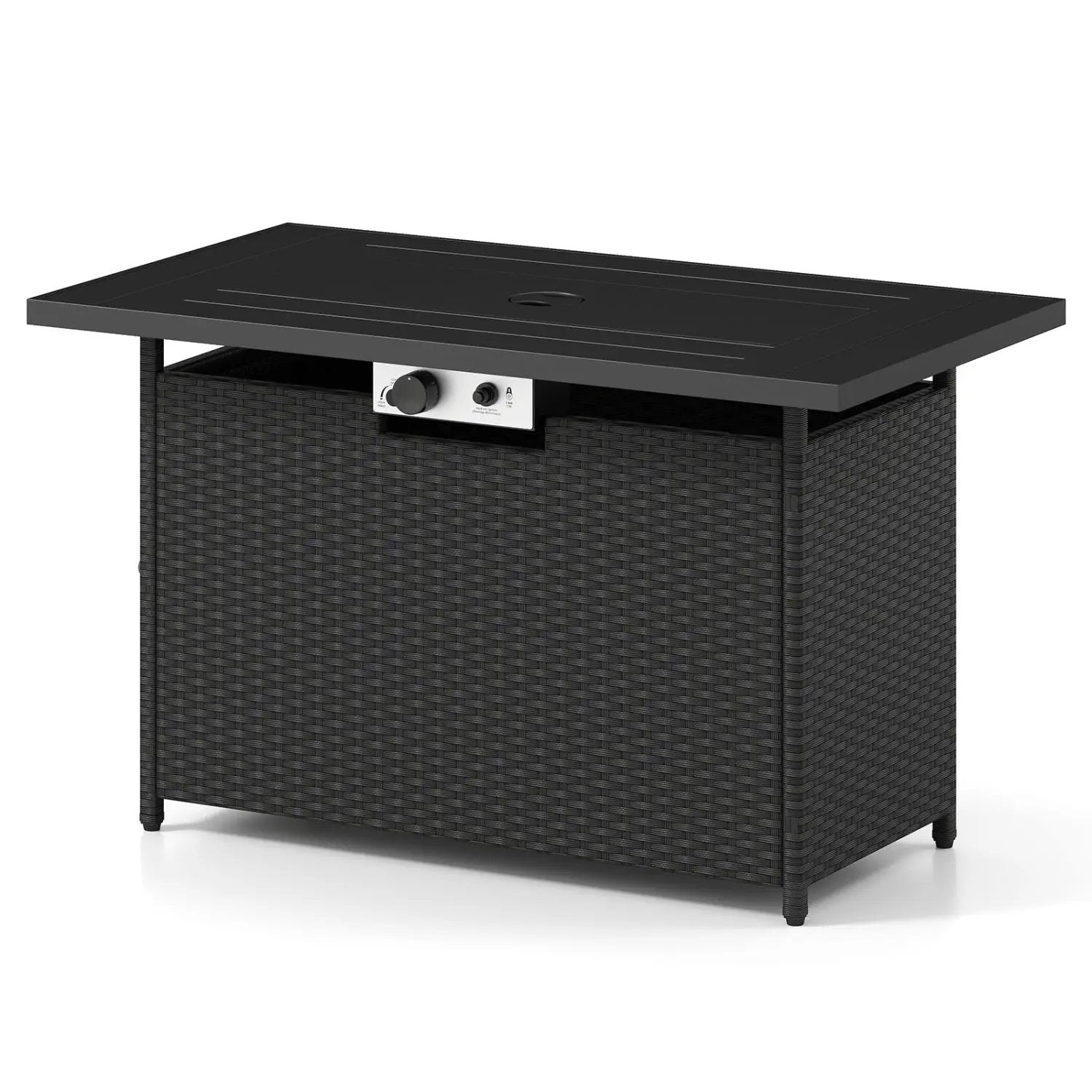 44.5" Propane Fire Pit Table with 50,000 BTU Burner by DirectDeals