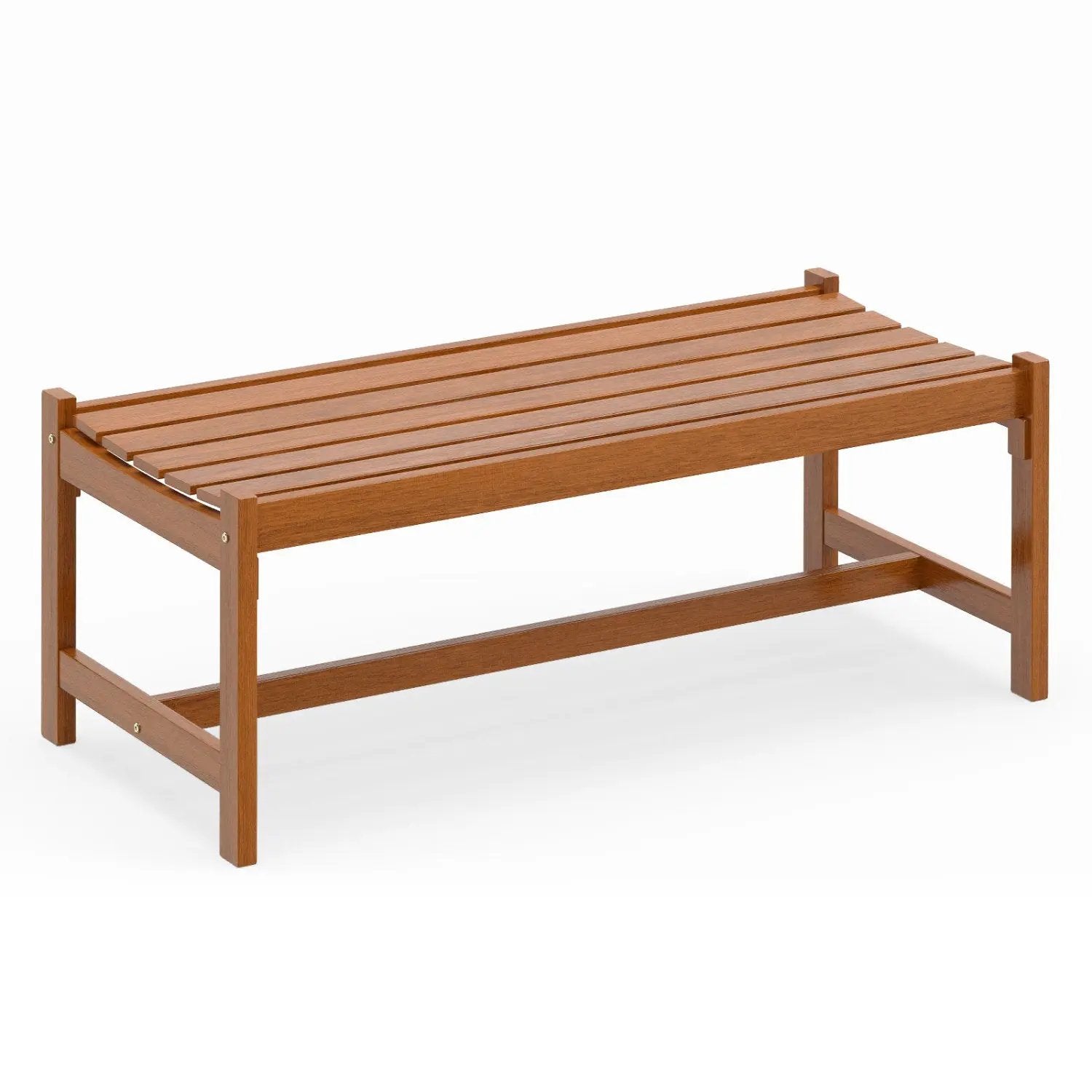 44" Patio Wood Bench Set of by DirectDeals