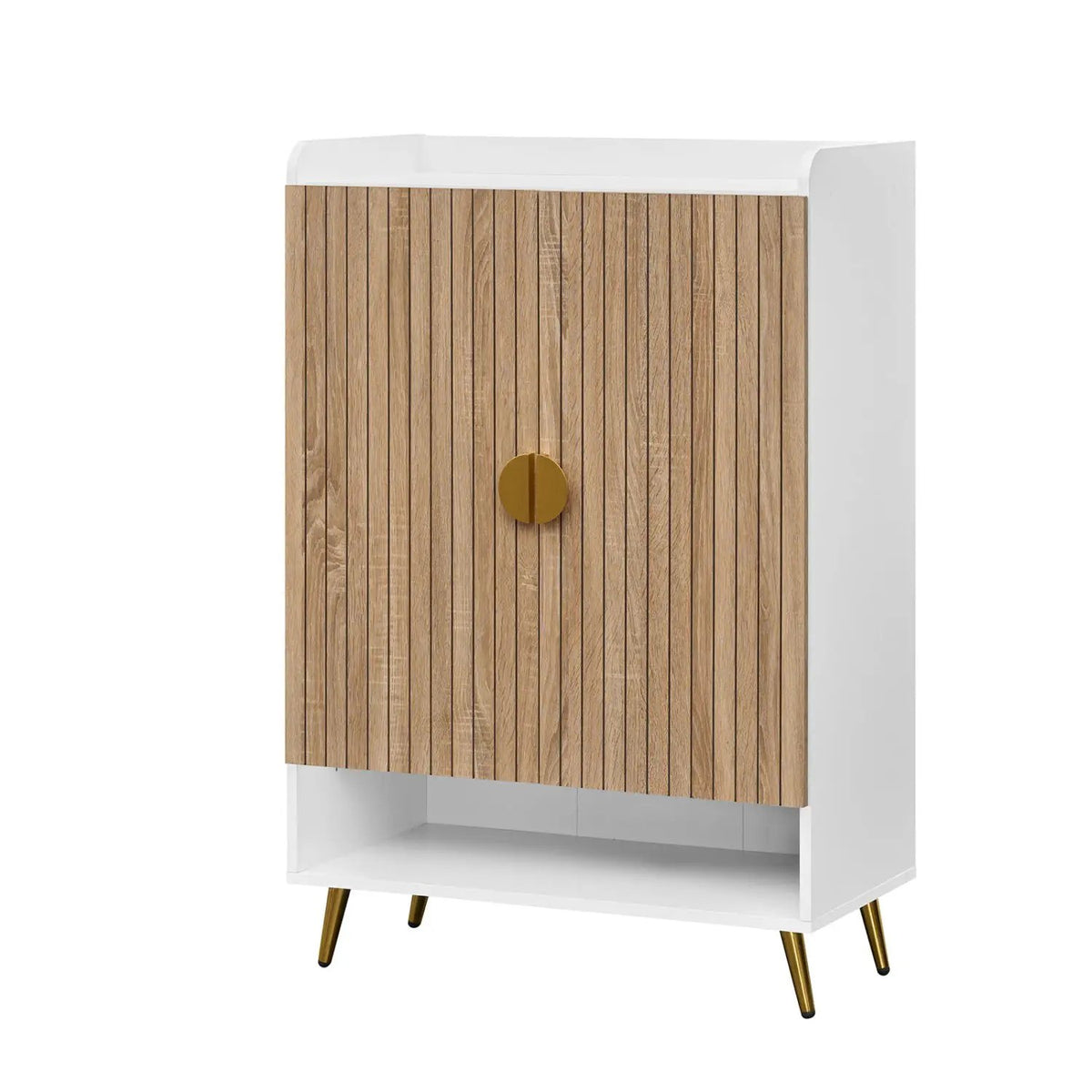 7-Tier Tall Shoe Storage Cabinet with Adjustable Shelves, photo 4 of 9