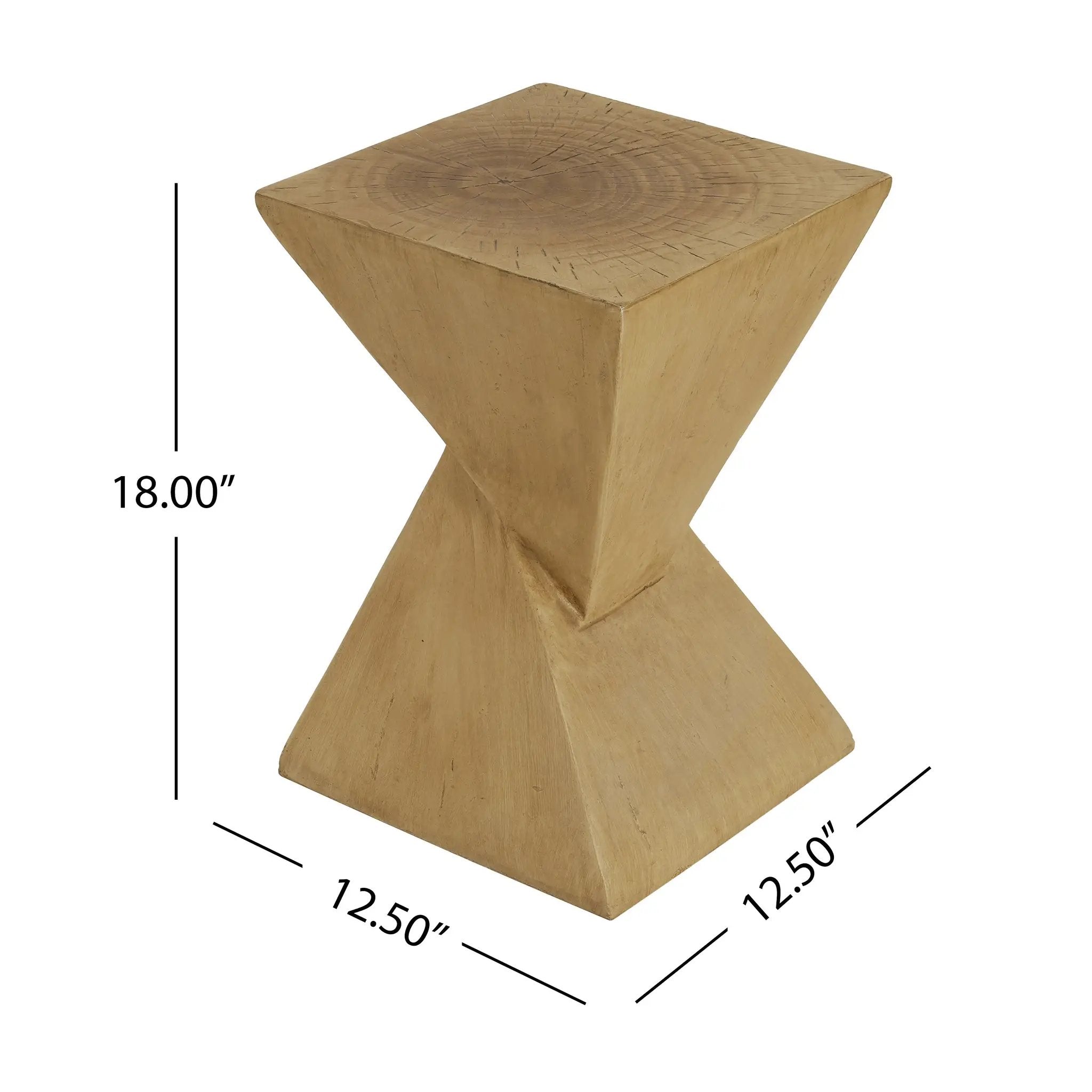 TESS Modern Side Table – Stylish End Table Compatible with Living Room, Bedroom, or Office by HouseOfZazla