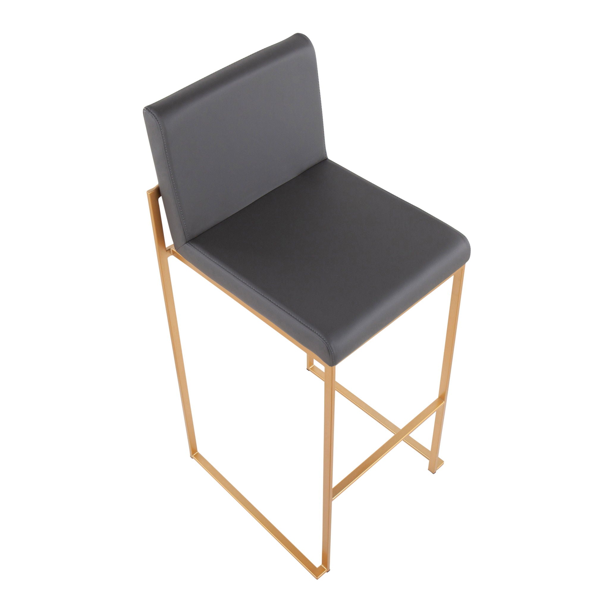 Fuji - Contemporary Design High Back Barstool by Unique Piece Furniture