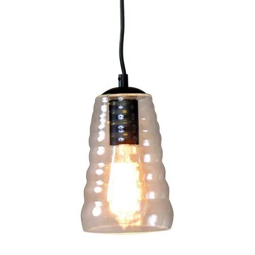 Torus - Long Industrial Pendant - Clear by HouseOfZazla