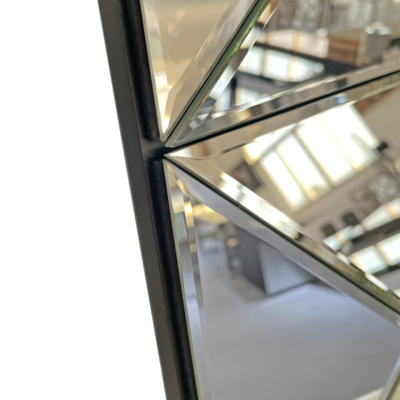 3D Mirror Wall Decor Beveled Glass Wall Mirror by HouseOfZazla