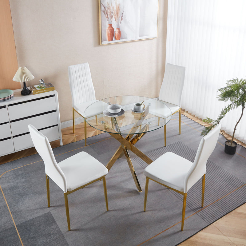 Elegant Legs Dining Chair (Set of 4) by Unique Piece Furniture