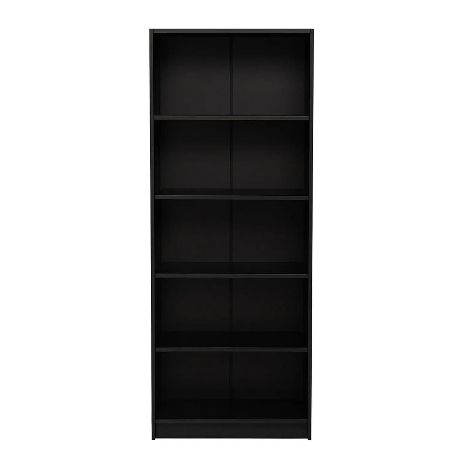 5 Tier Bookshelf Storage Cabinet With Anti-Tip Kit by Unique Piece Furniture