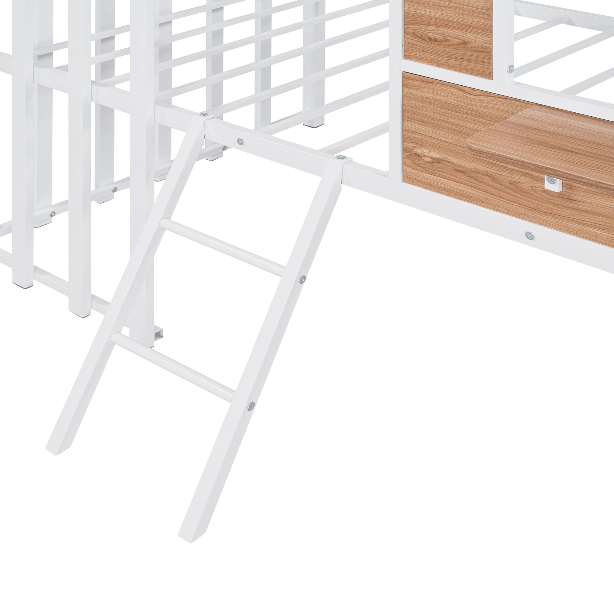 Loft Bed With Roof, Window, Guardrail, Ladder by HouseOfZazla