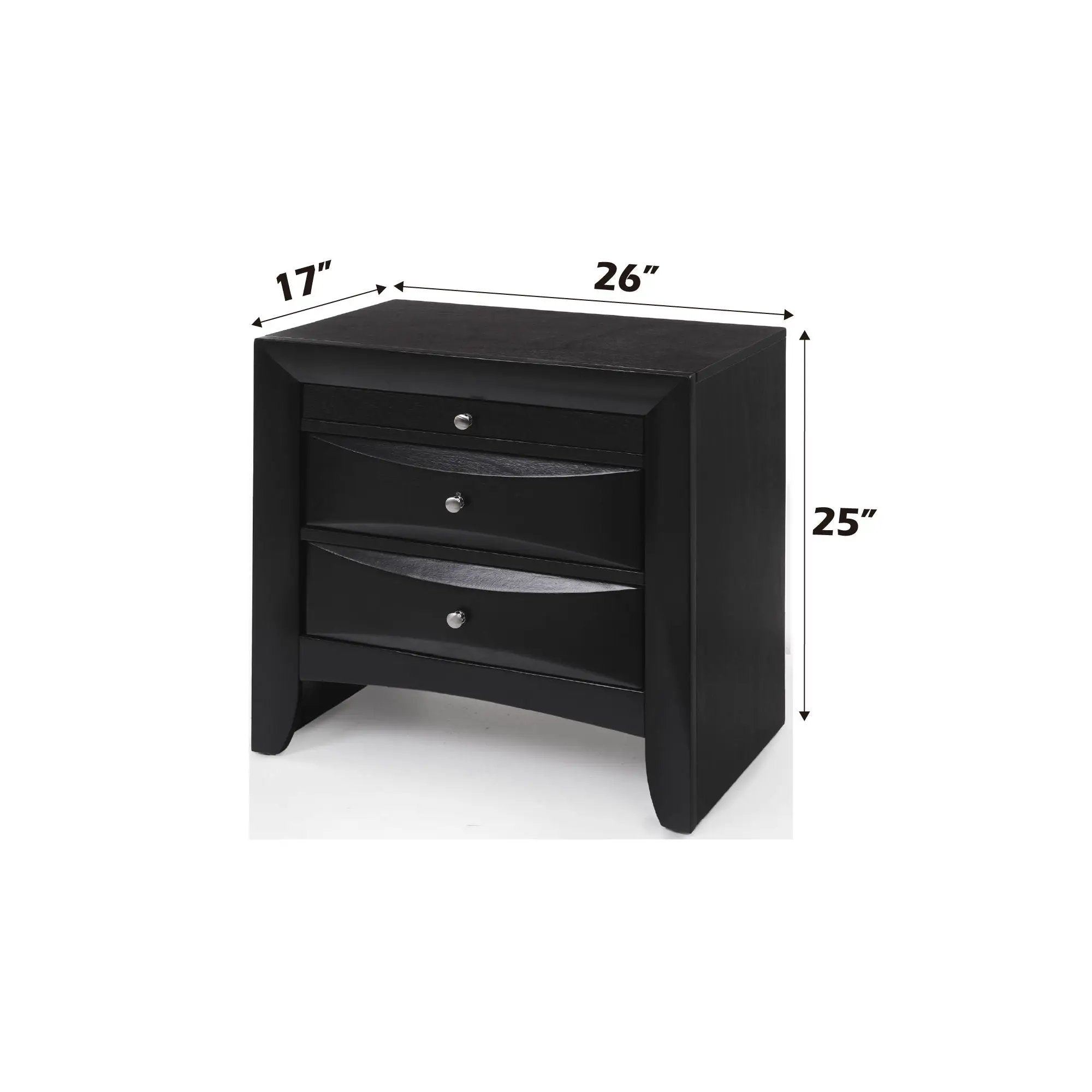 Ireland - Elegant Design Nightstand by Unique Piece Furniture