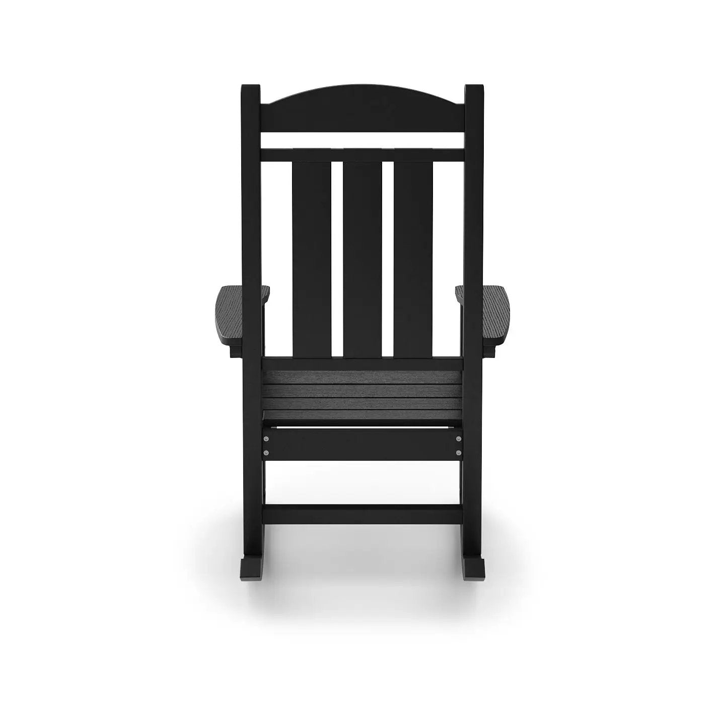 Traditional Porch Rocker Classic HDPE Poly Lumber For Porch, Patio, And Garden Comfort by Unique Piece Furniture