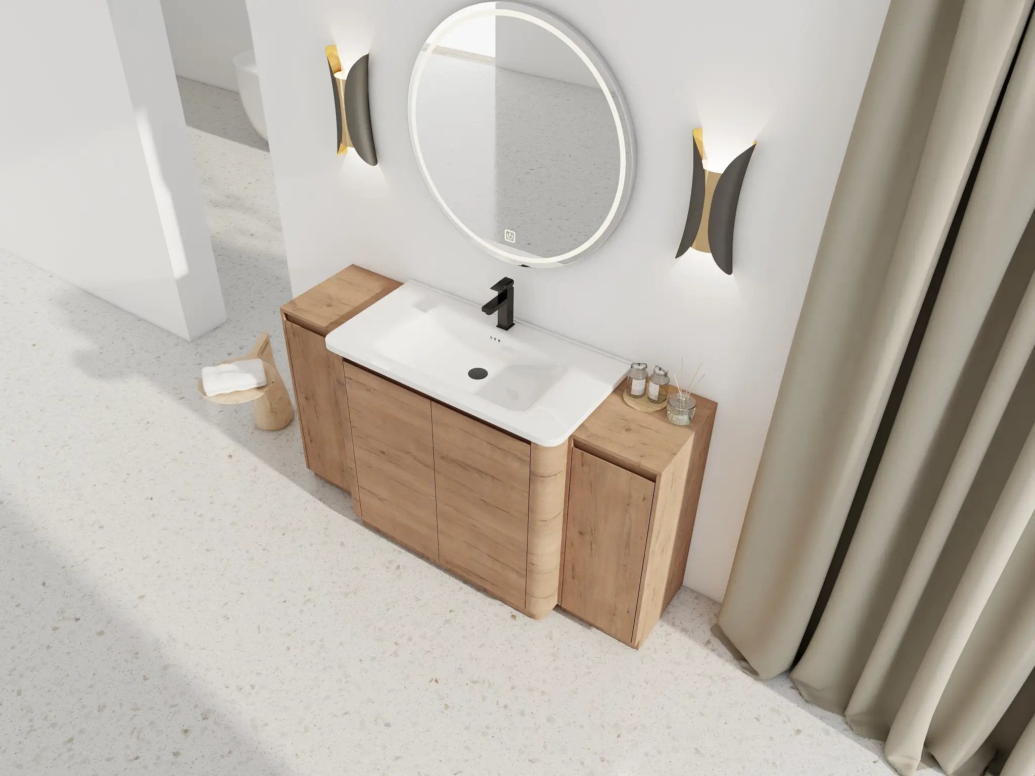 60'' Freestanding Bathroom Vanity by HouseOfZazla