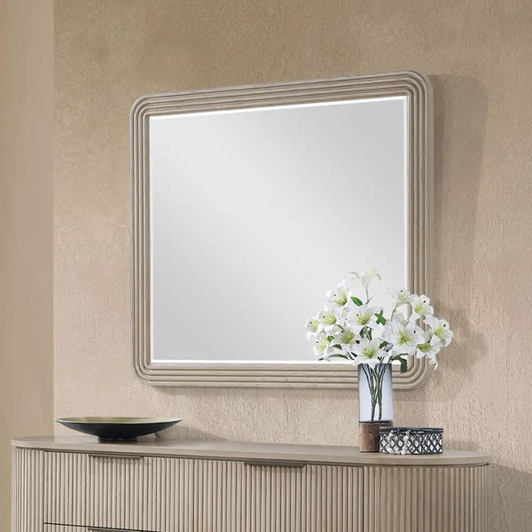 Leanna - Mirror - Light Oak