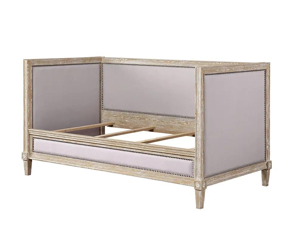 Charlton - Twin Daybed - Beige / Weathered Oak by Unique Piece Furniture