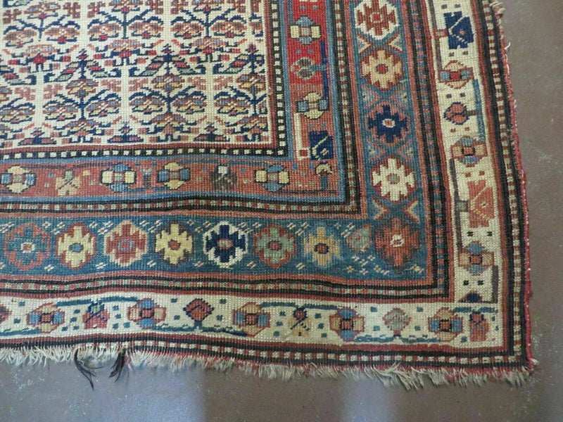 5' X 9' Antique Handmade Caucasian Kuba Wool Rug Veg Dye Runner Nice by Jewel Rugs