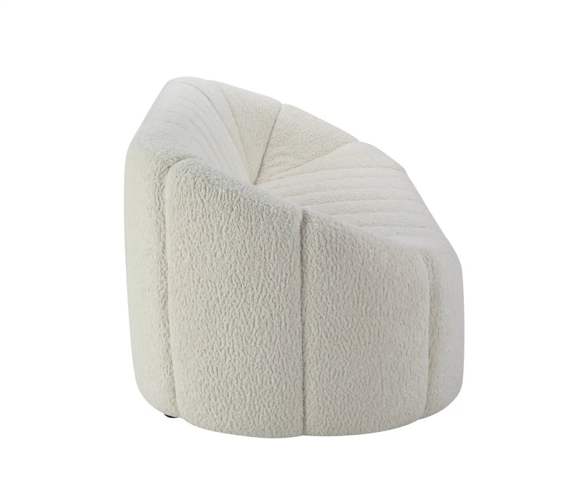 Osmash - Teddy Sherpa Sofa - White by HouseOfZazla