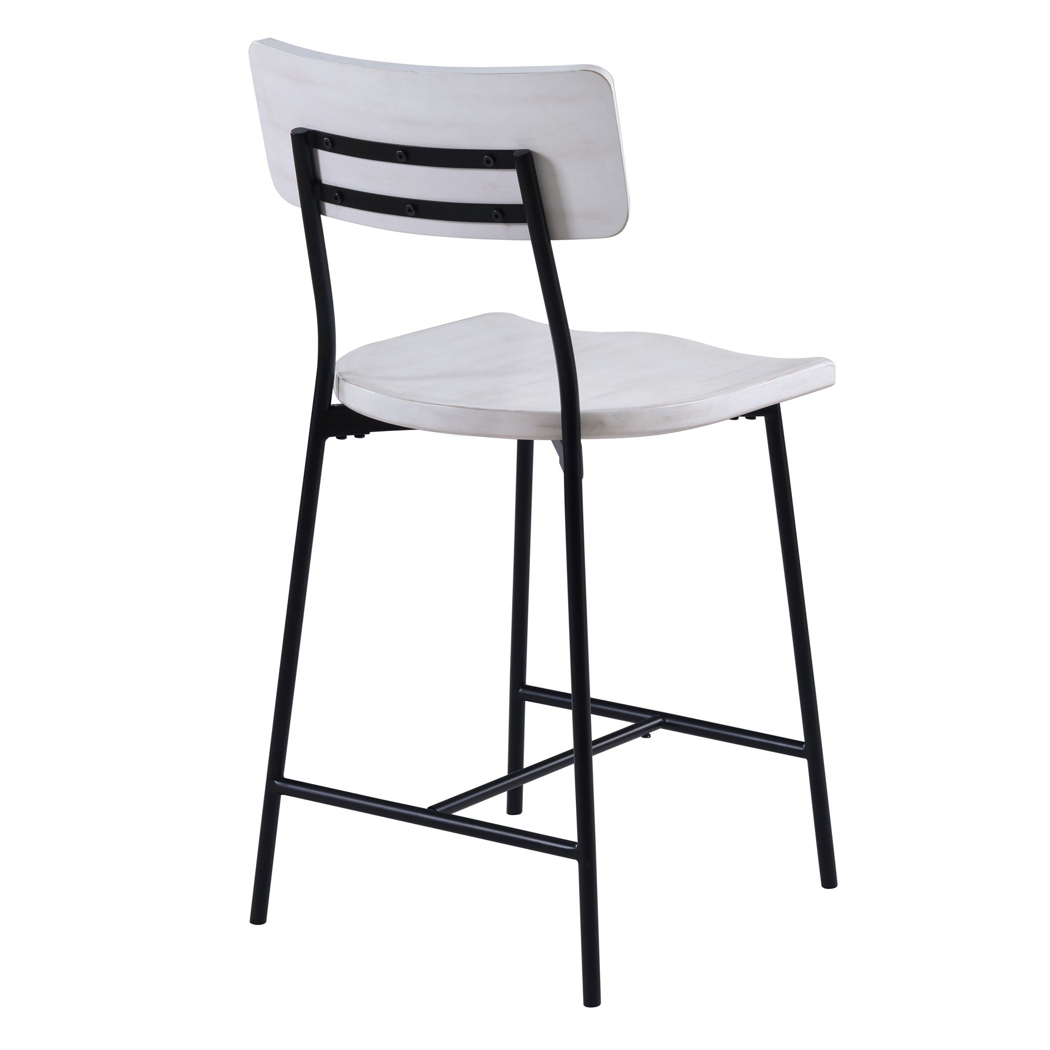 Badin - Counter Stool - White Washed by HouseOfZazla