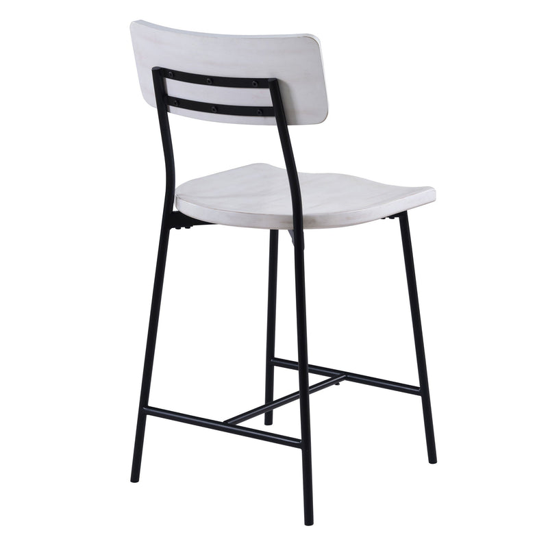 Badin - Counter Stool - White Washed by HouseOfZazla