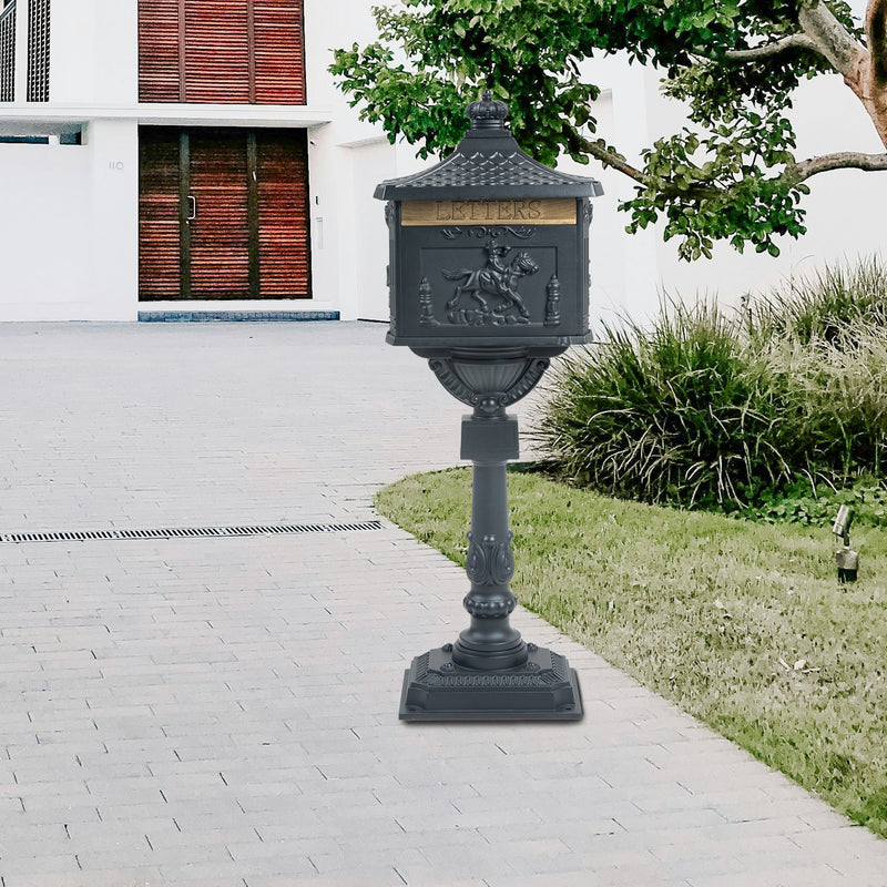 Mailbox Cast Aluminum by HouseOfZazla