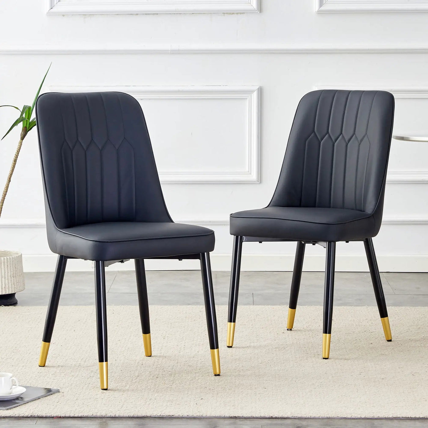 Modern Chair With Metal Legs by HouseOfZazla