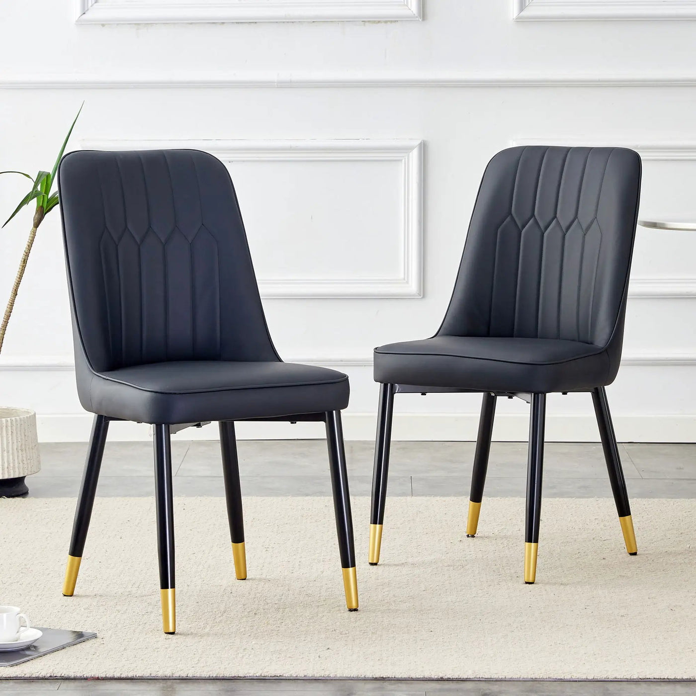 Modern Chair With Metal Legs by Unique Piece Furniture