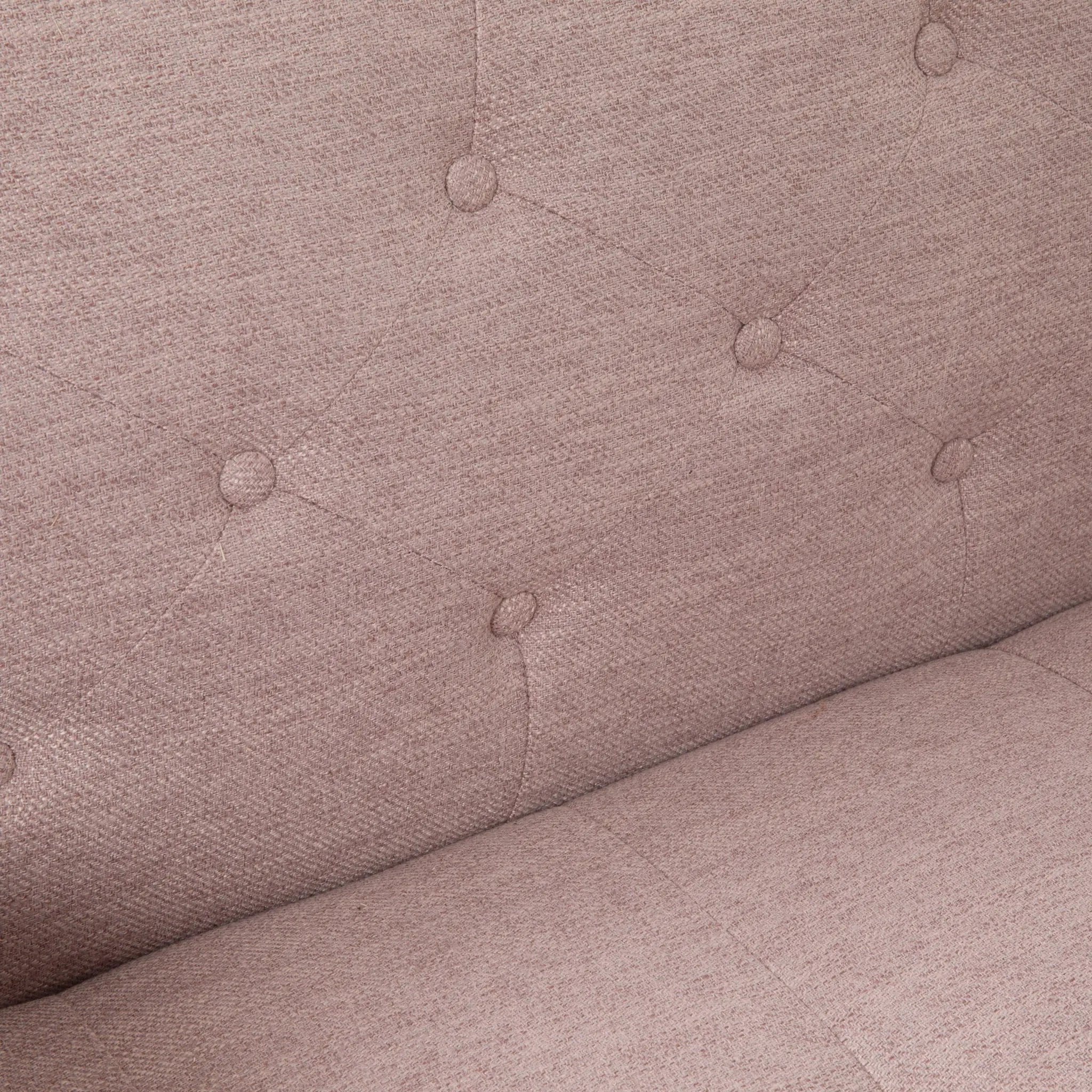 Aidan Mid Century Modern Tufted Fabric Sofa by HouseOfZazla