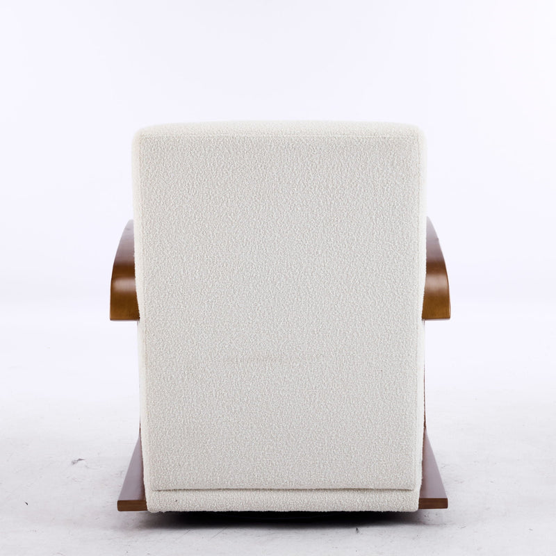 Swivel Accent Rotatable Ergonomic Single Chair For Living Room by HouseOfZazla