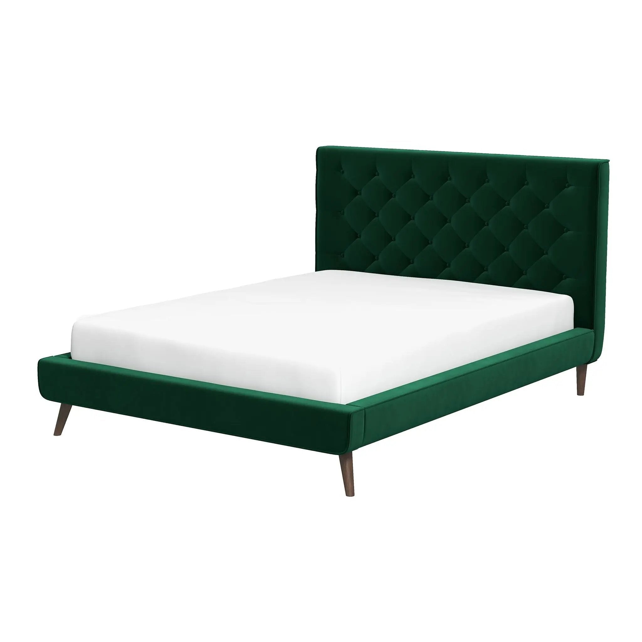Dillon - Mid-Century Modern Platform Bed by HouseOfZazla