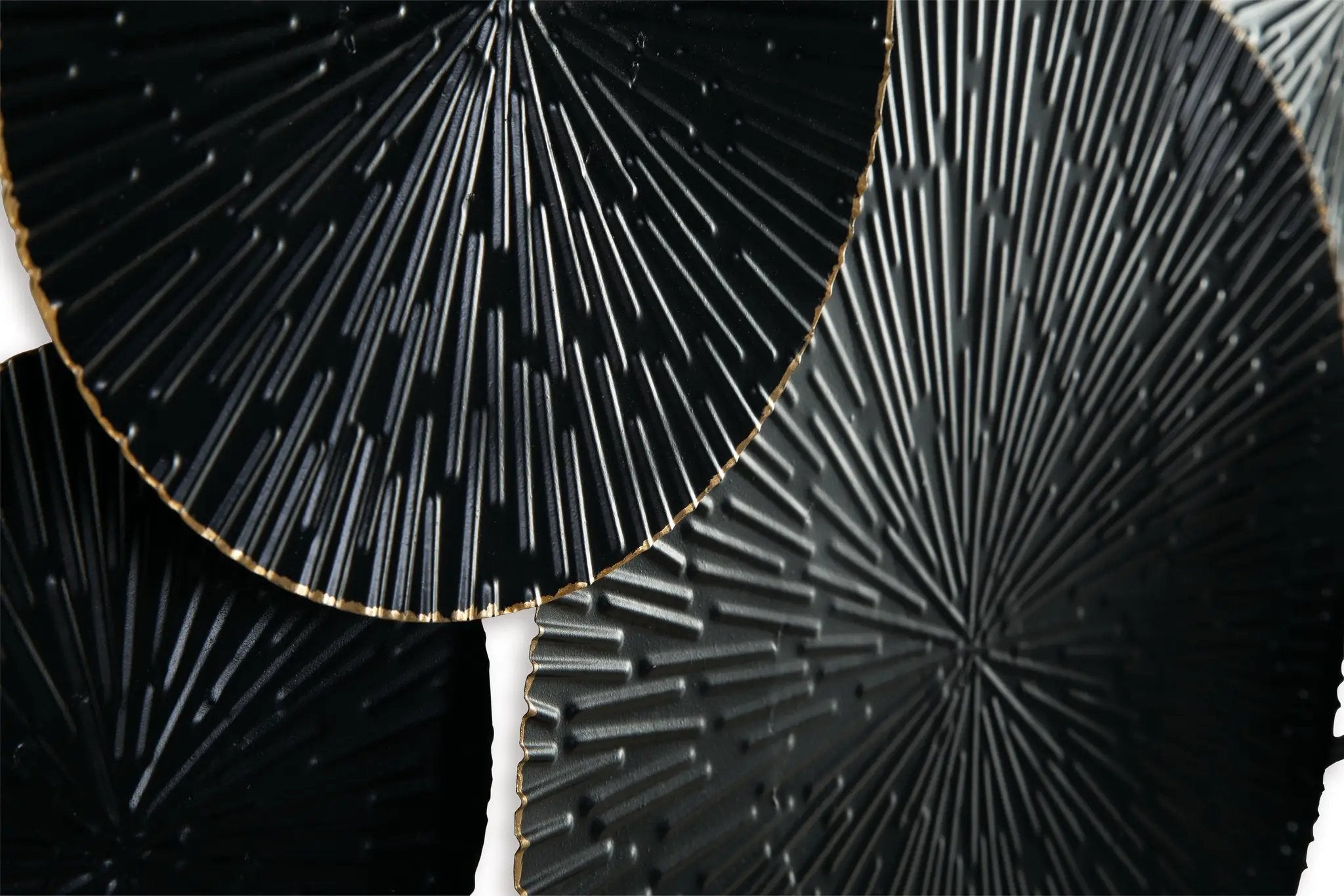 Rhetlen - Wall Decor - Black / Gold Finish by Unique Piece Furniture