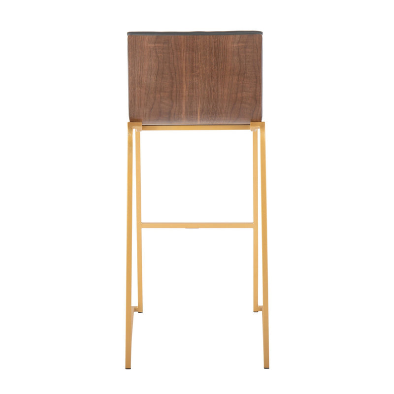 Mason Mara - Contemporary Versatile Desig Fixed Height Barstool (Set of 2) by Unique Piece Furniture
