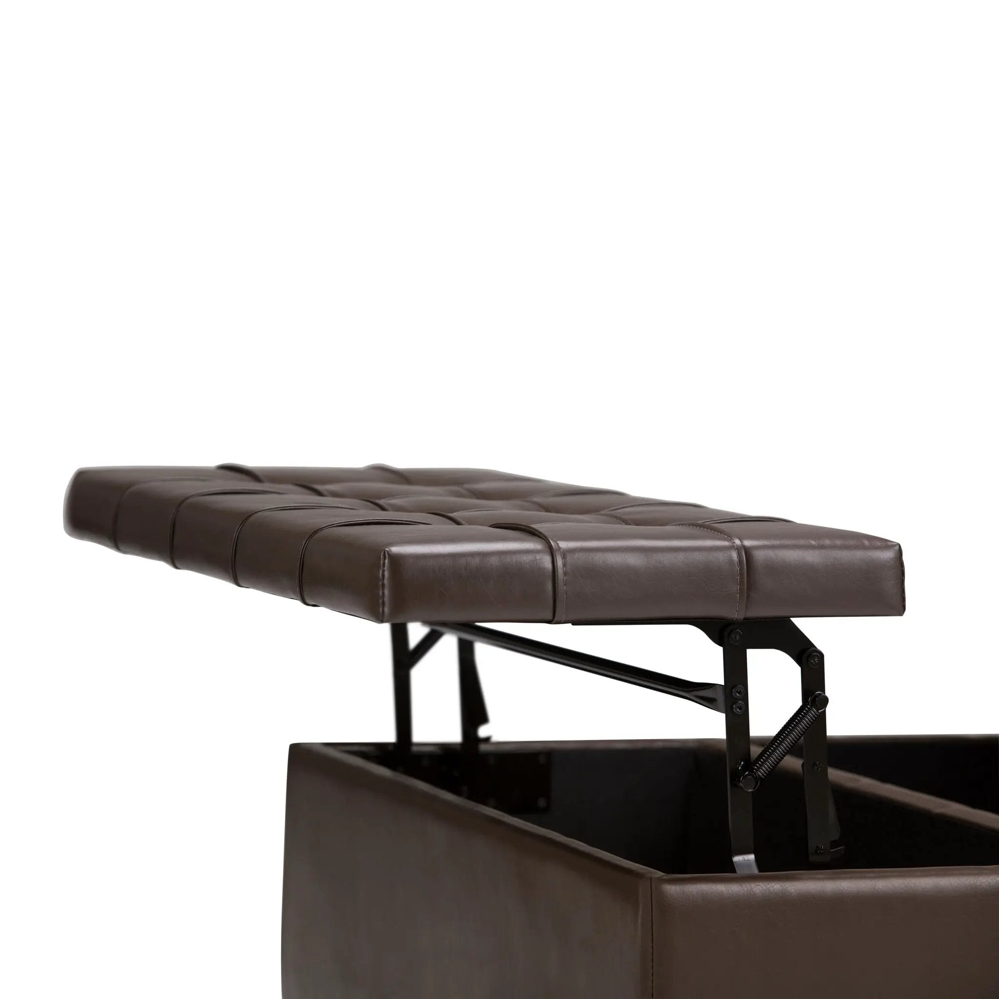 Harrison - Upholstered Coffee Table Storage Ottoman by HouseOfZazla