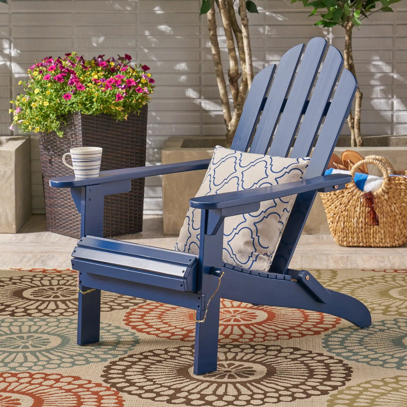 Hollywood Foldable Adirondack Chair by HouseOfZazla