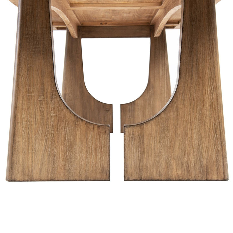 Carmel - 8 Seater Dining Table - Antique Brown by HouseOfZazla
