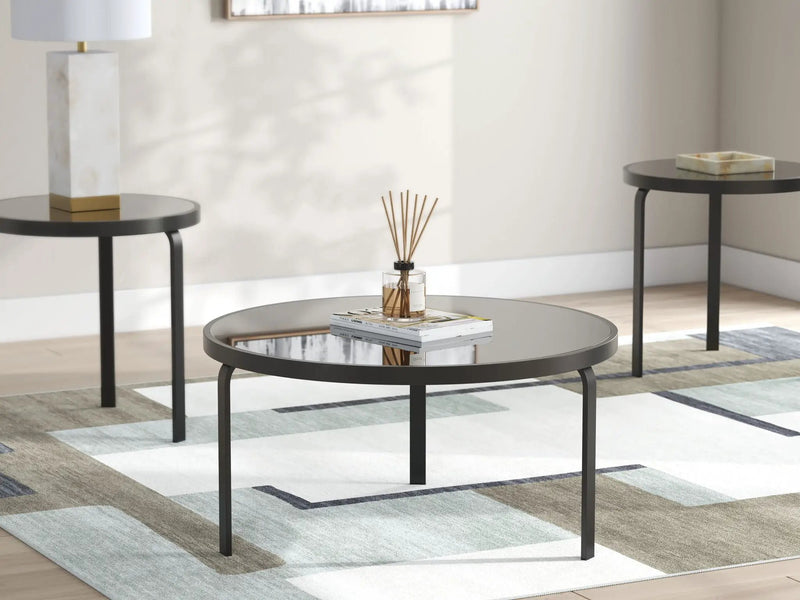 Dorylin - Occasional Table Set (Set of 3) - Black by Unique Piece Furniture