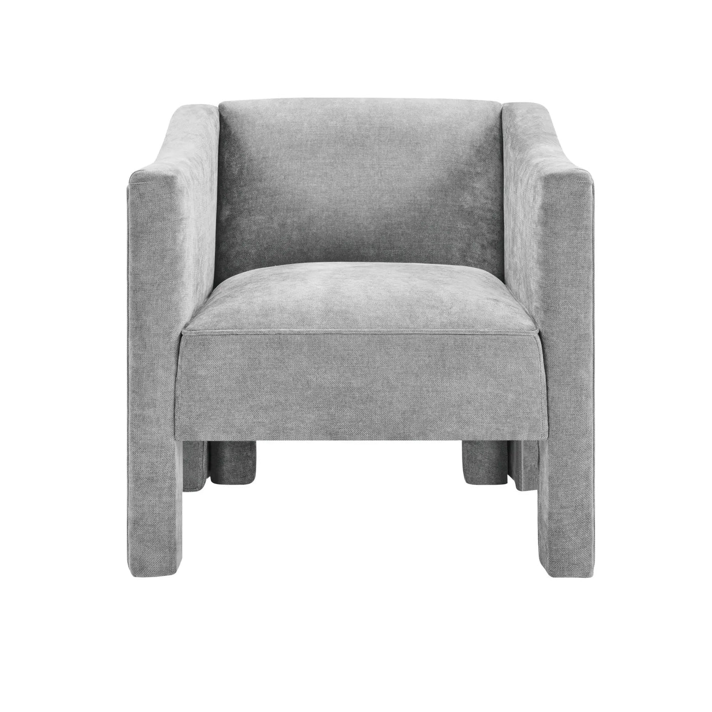Barrel Accent Chair With Enclosed Arms by Unique Piece Furniture