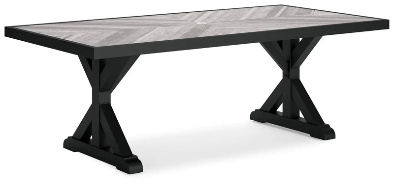 Beachcroft - Rect Dining Table W/Umb Opt by Unique Piece Furniture
