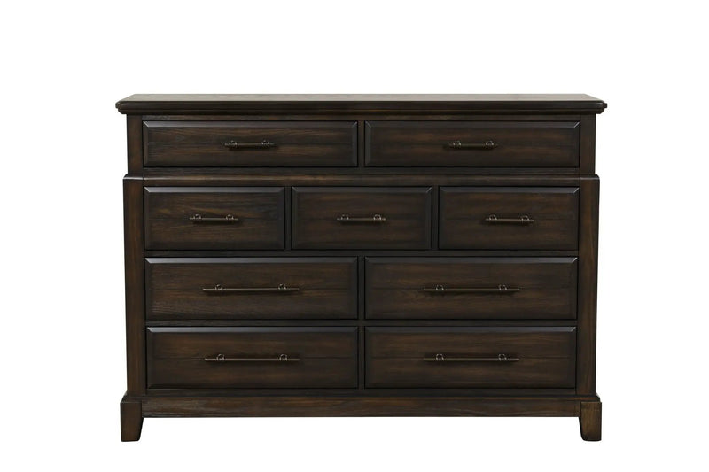 9 Drawer Dresser - Mahogany by Unique Piece Furniture