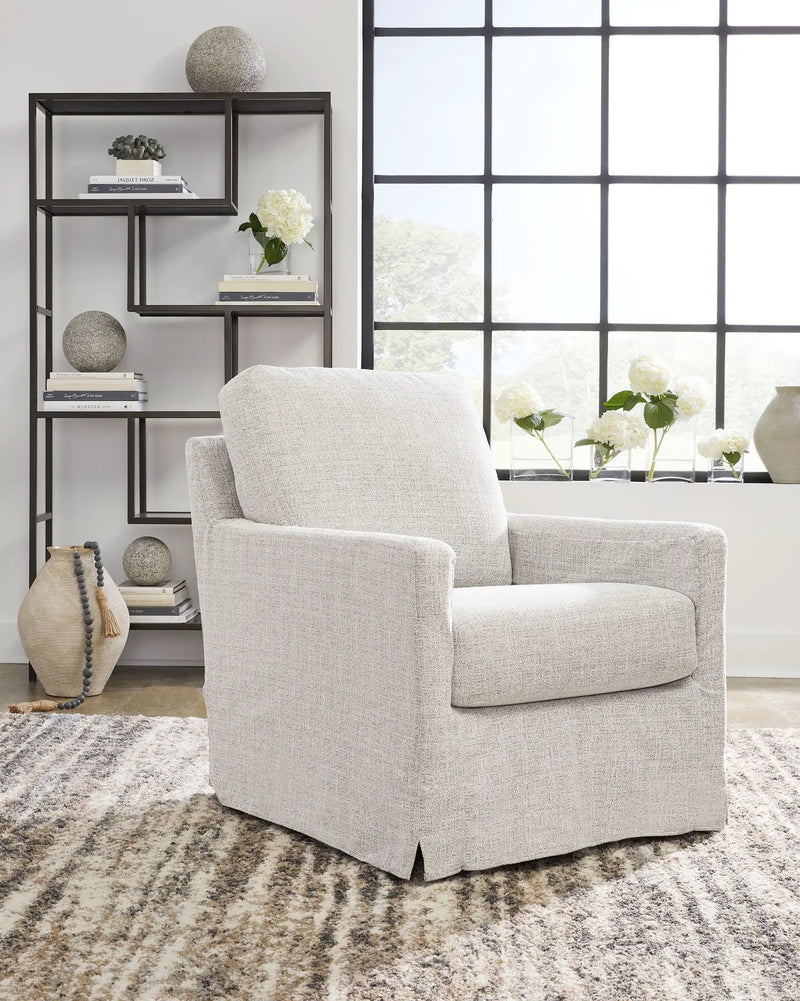 Nenana Next-Gen Nuvella - Swivel Glider Accent Chair by Unique Piece Furniture