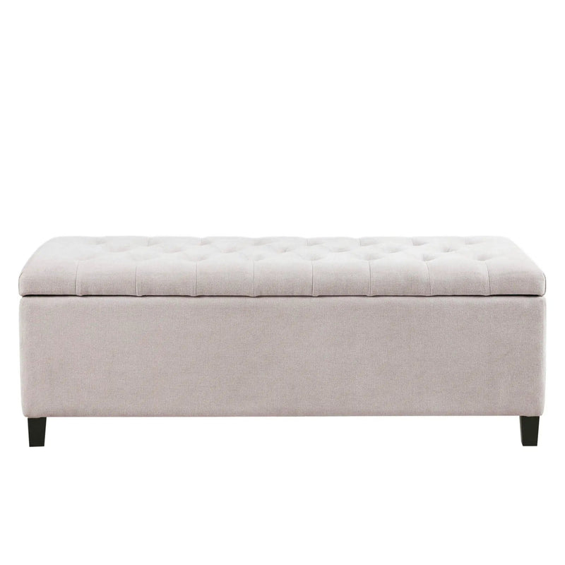 Elegant Design Tufted Top, Soft Close Storage Bench by HouseOfZazla
