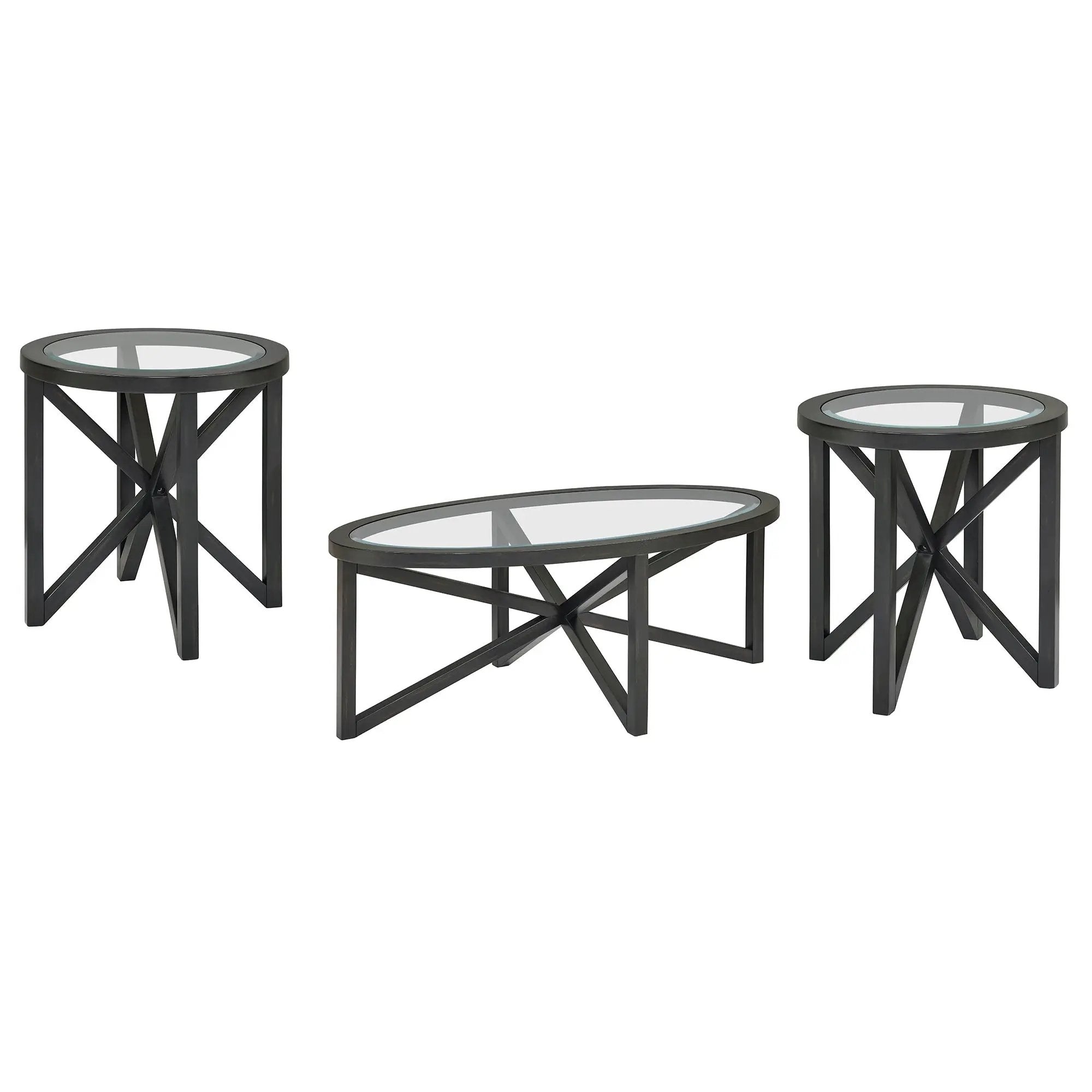 Modern Simple Glass Coffee Table by HouseOfZazla